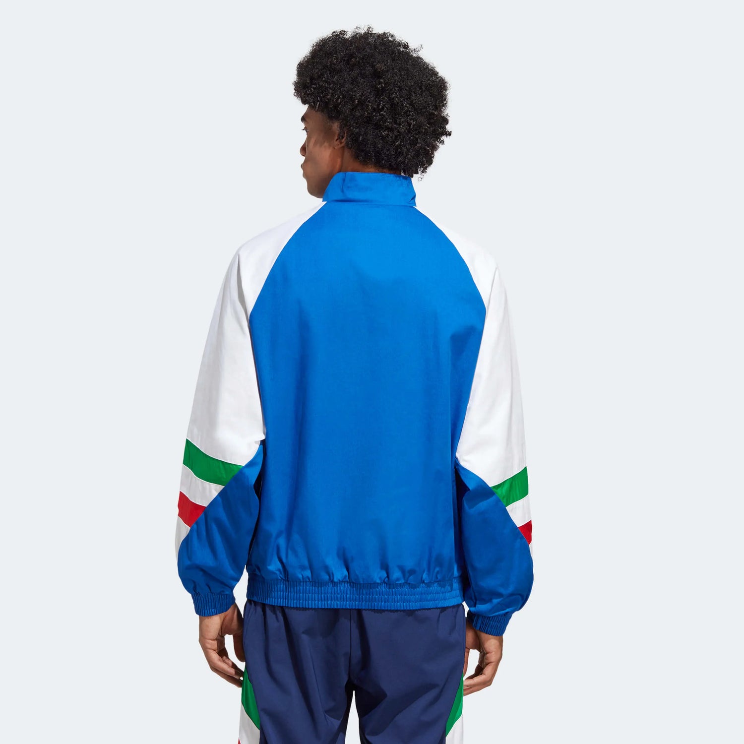 adidas 2023 Italy Icon Top - Team Royal Blue (Model - Back)