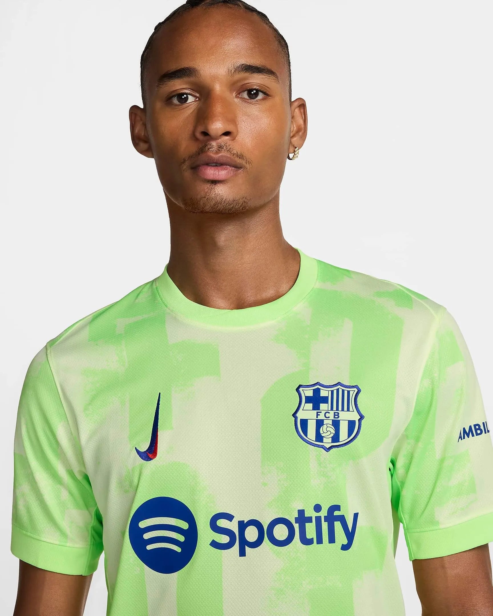 Nike 2024-25 Barcelona Men's Stadium Third Soccer Jersey