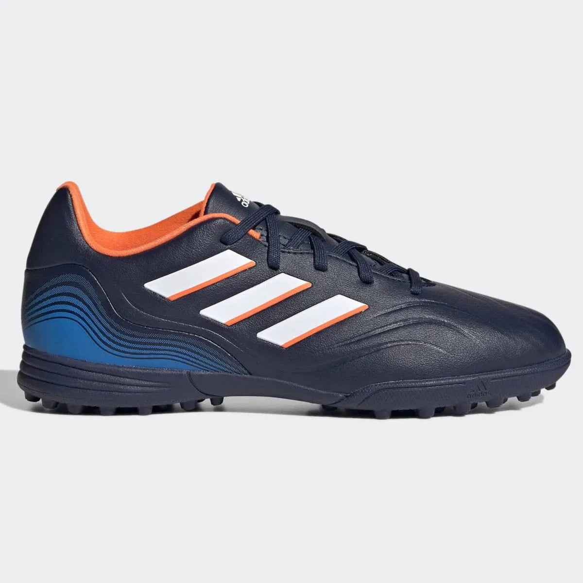 adidas JR Copa Sense .3 Turf - Navy-White-Blue (Side 1)