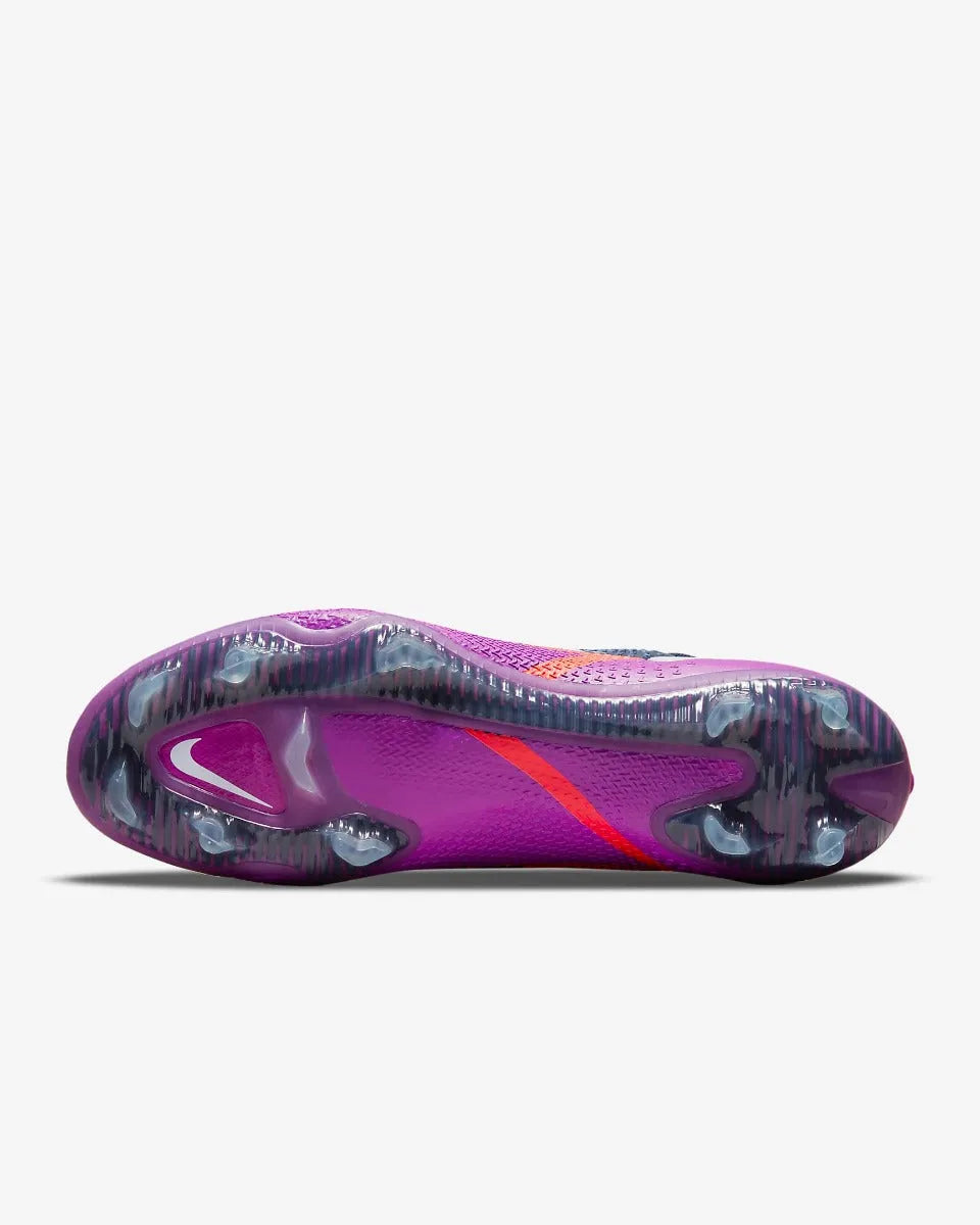 Nike Phantom GT2 Elite FG - Navy-Purple-Crimson (Bottom)