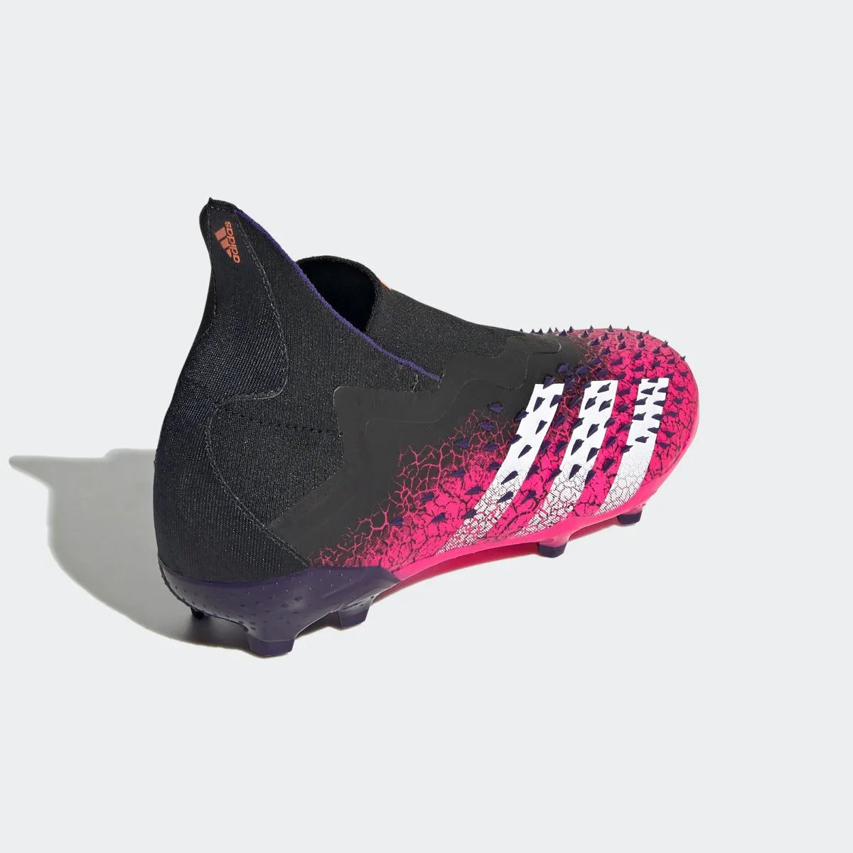 Adidas JR Predator Freak + FG - Black-Pink-Purple (Diagonal 2)