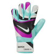 Nike Match Goalkeeper Gloves Black-Hyper Turq-Rush Fuchsia-White (Single - Outer)