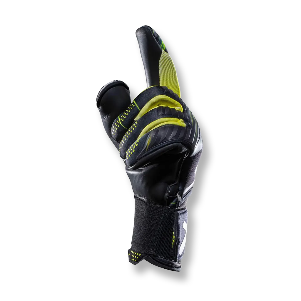 Storelli Silencer Menace GK Glove - Black-Yellow (Single - Inner)