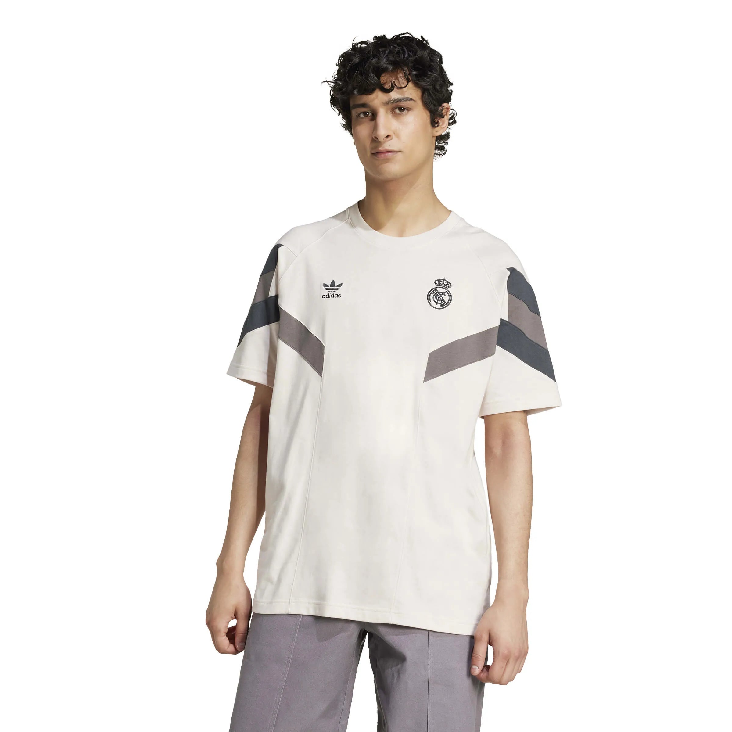 adidas 2024-25 Real Madrid Men's Originals Tee (Model - Front)