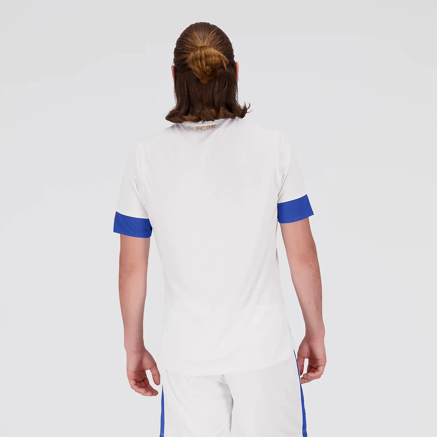 New Balance 2022-23 Costa Rica Away Jersey - White (Model - Back)