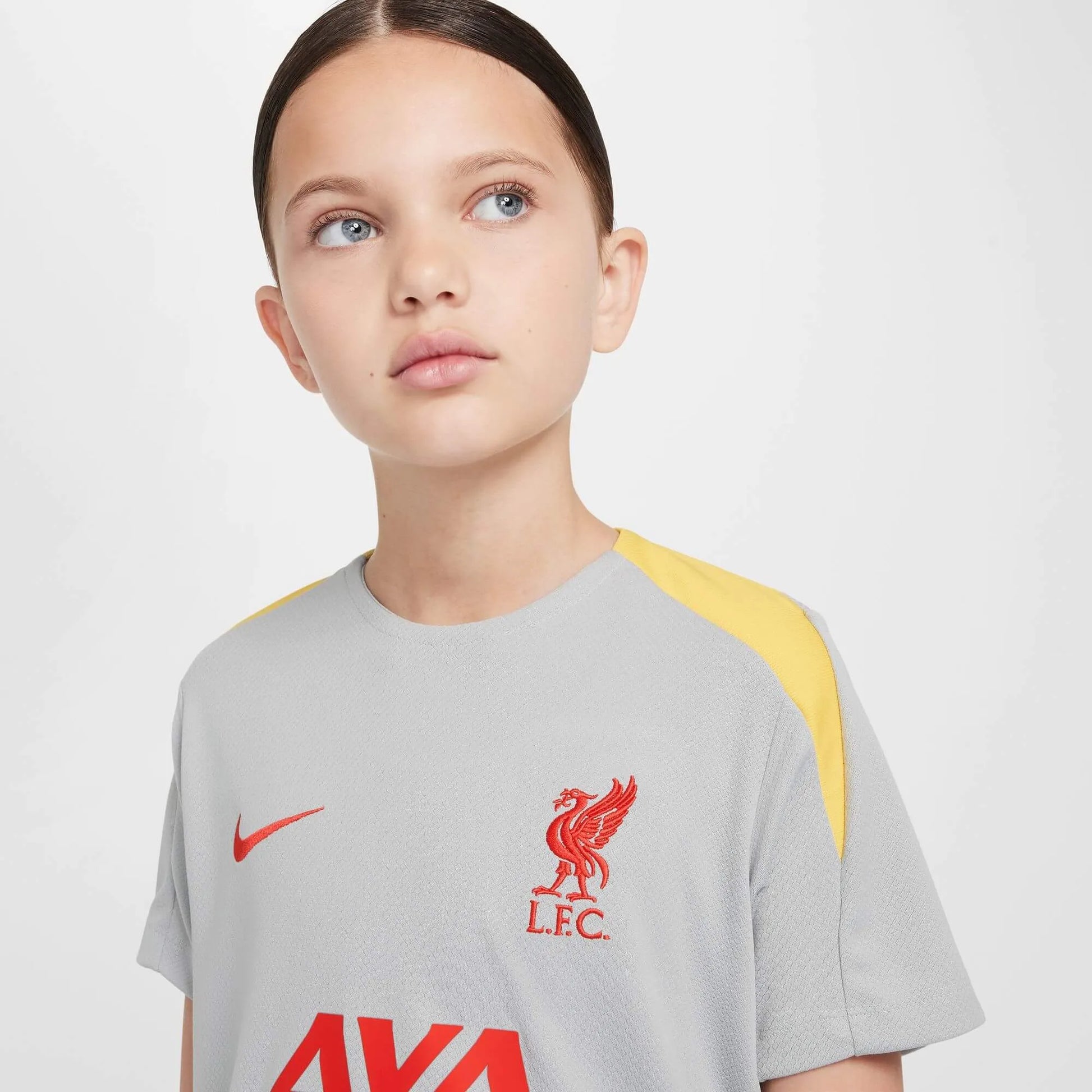Nike 2024-25 Liverpool Youth Strike Top Gray (Detail 1)