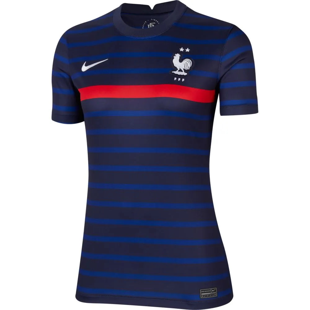 Nike 2020-21 France WOMENS Home Jersey - Blue-Red