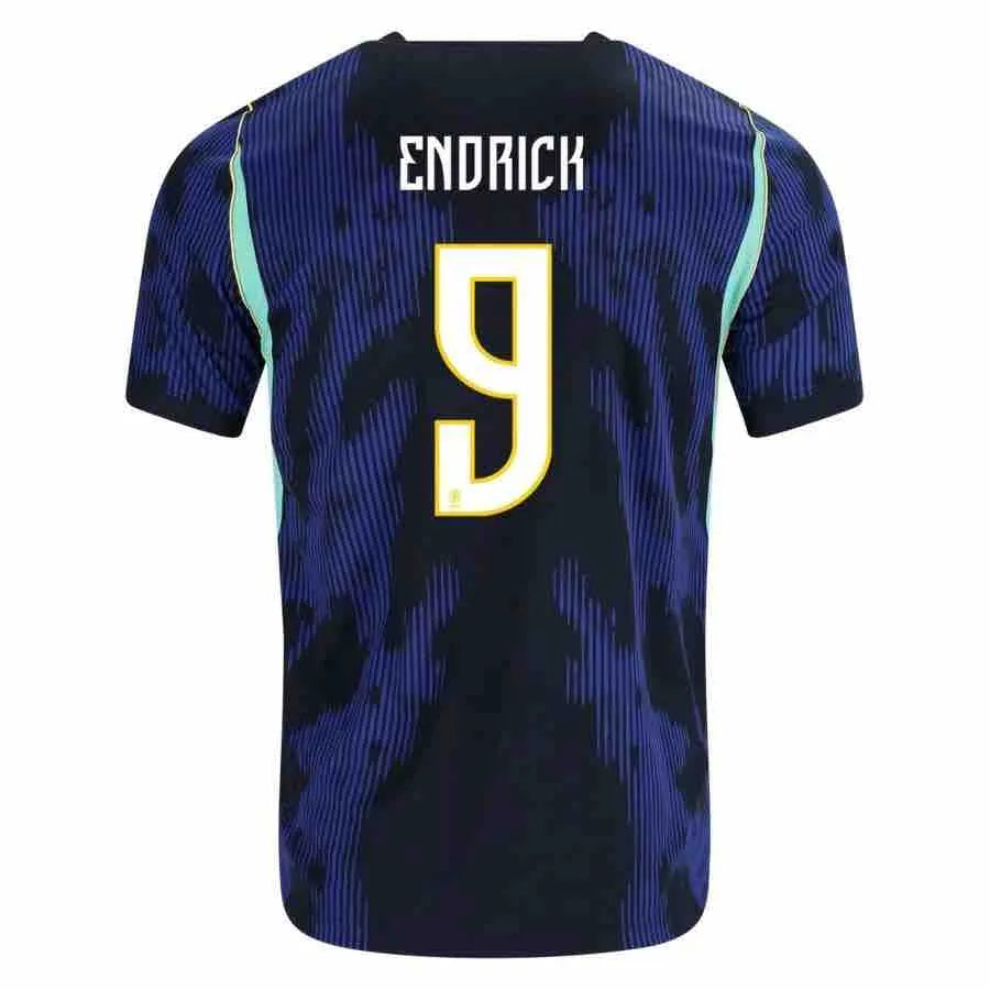 Nike 2026 Brazil Men's Stadium Away Soccer Jersey (Endrick)