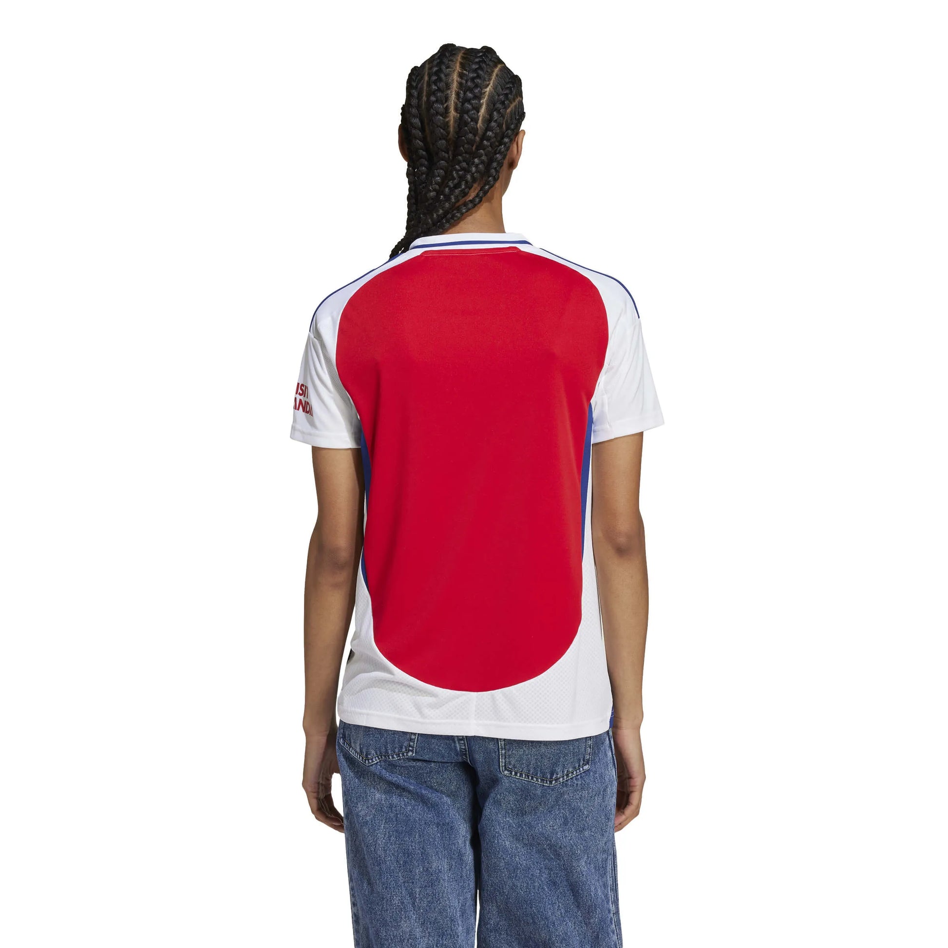 adidas 2024-25 Arsenal Women's Stadium Home Jersey (Model - Back)