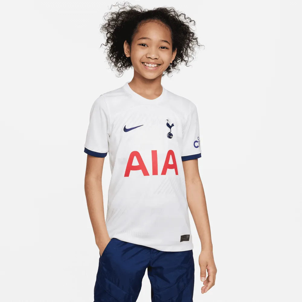 Nike 2023-24 Tottenham Youth Stadium Home Jersey (Model - Front)