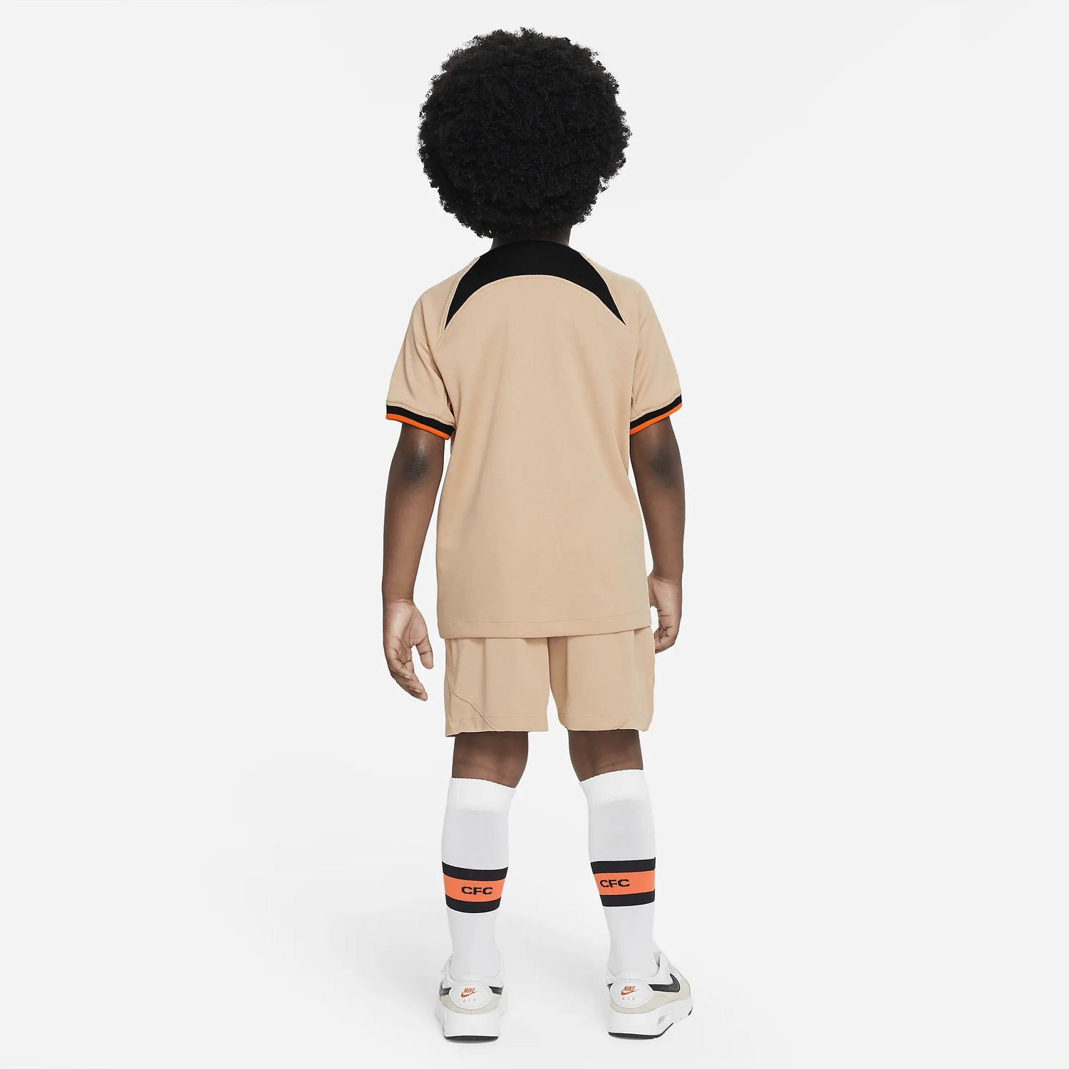 Nike 2022-23 Chelsea Little Kid's Third Kit (Model - Back)