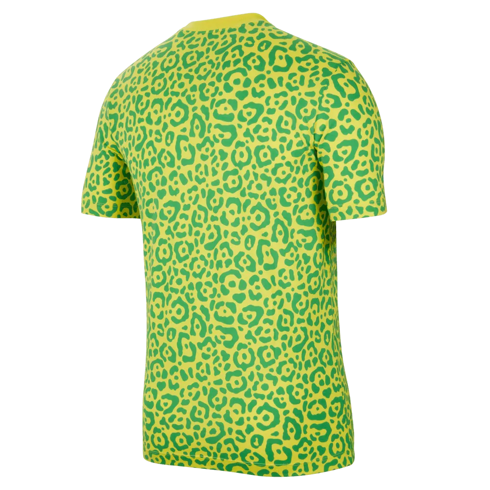 Nike 2022-23 Brazil Ignite WC22 Tee - Yellow-Green (Back)