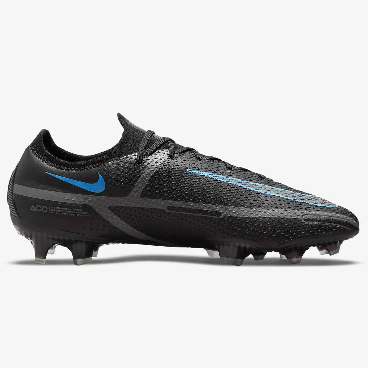 Nike Phantom GT2 Elite FG - Black-Blue (Side 2)