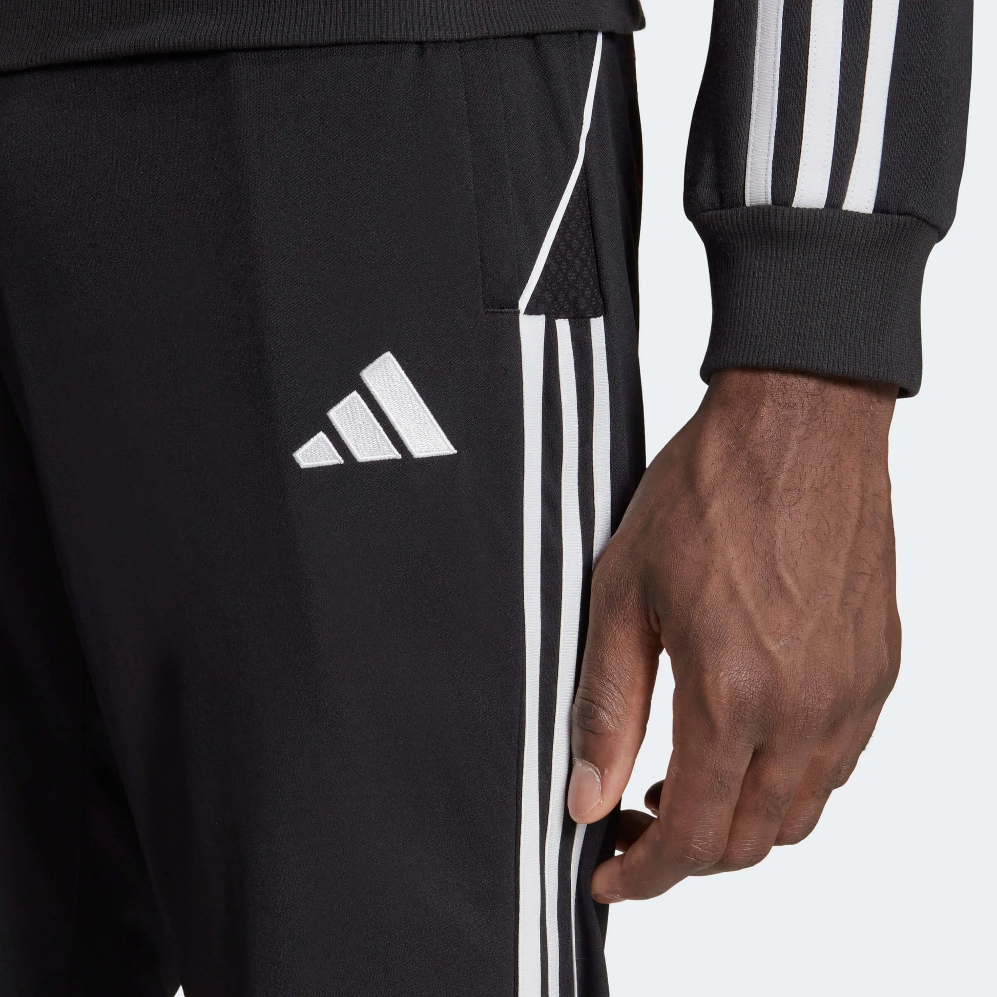 adidas Tiro 23 Men's League Three-Quarter Pants Black (Detail 1)