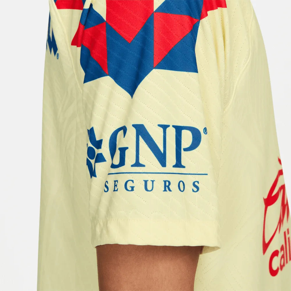 Nike 2023-24 Men's Club America Authentic Match Home Jersey (Detail 4)