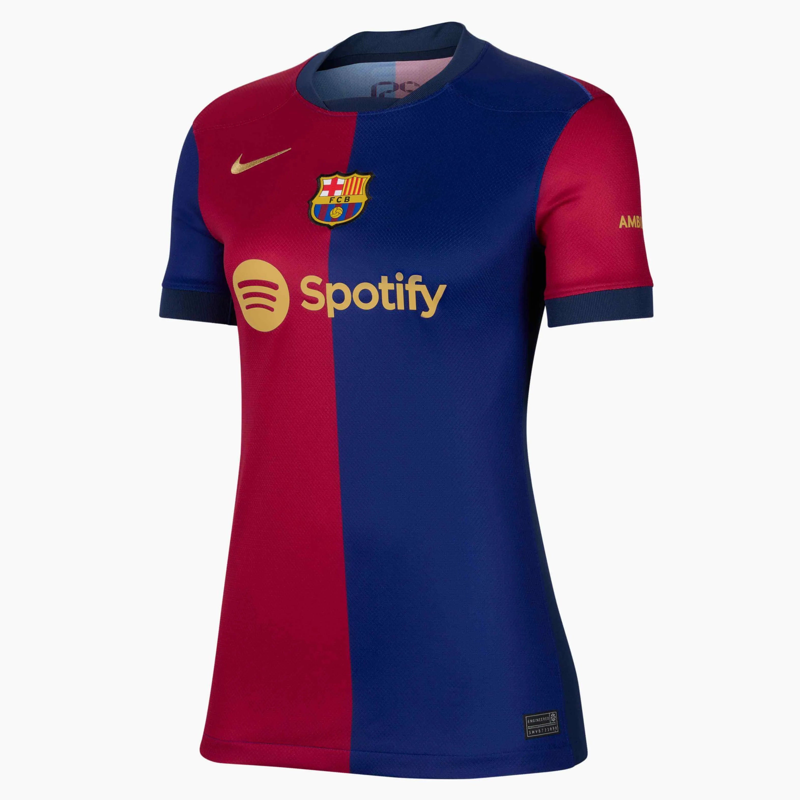Nike 2024-25 Barcelona Women's Stadium Home Jersey (Front)