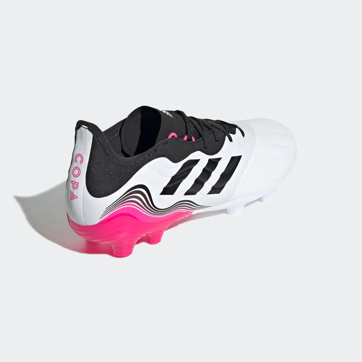 Adidas Copa Sense .2 FG - White-Black-Pink (Diagonal 2)
