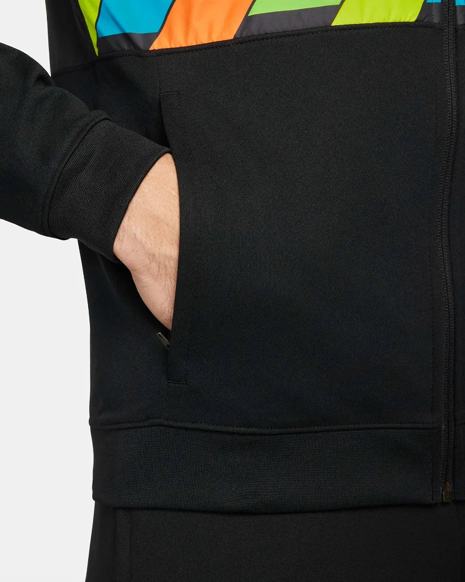 Nike 2021-22 Inter Milan I96 Anthem Jacket - Black-Multi (Detail 2)