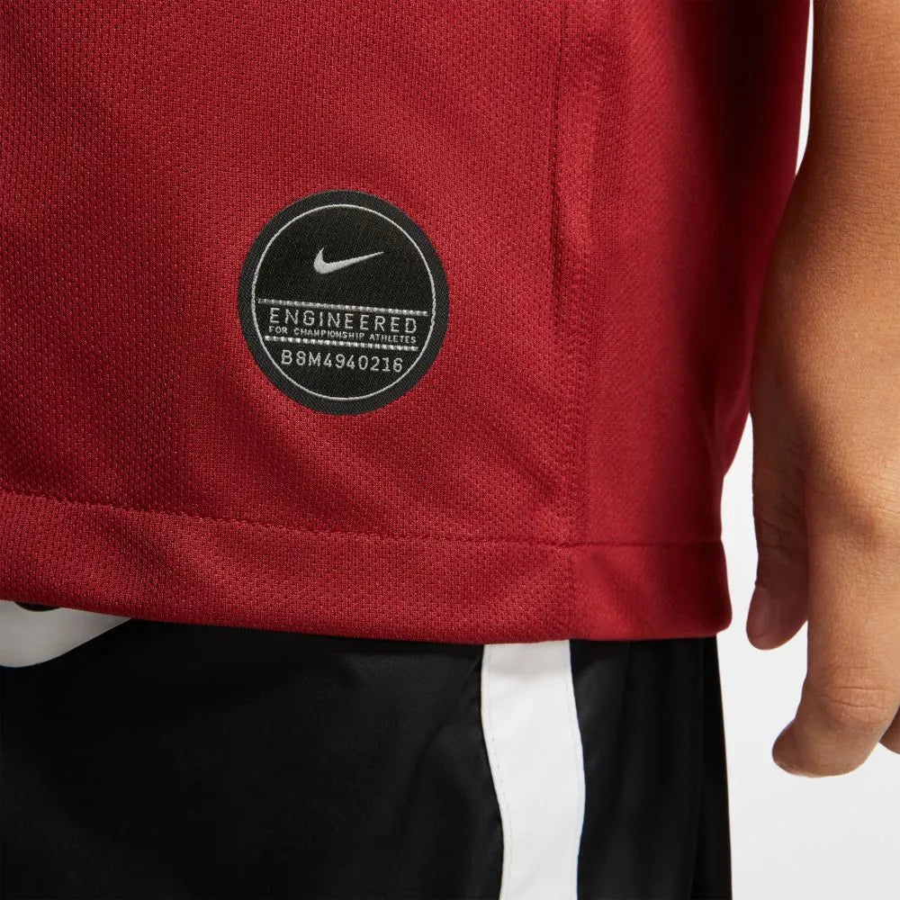 Nike 2019-20 Roma YOUTH Home Jersey - Red-Yellow