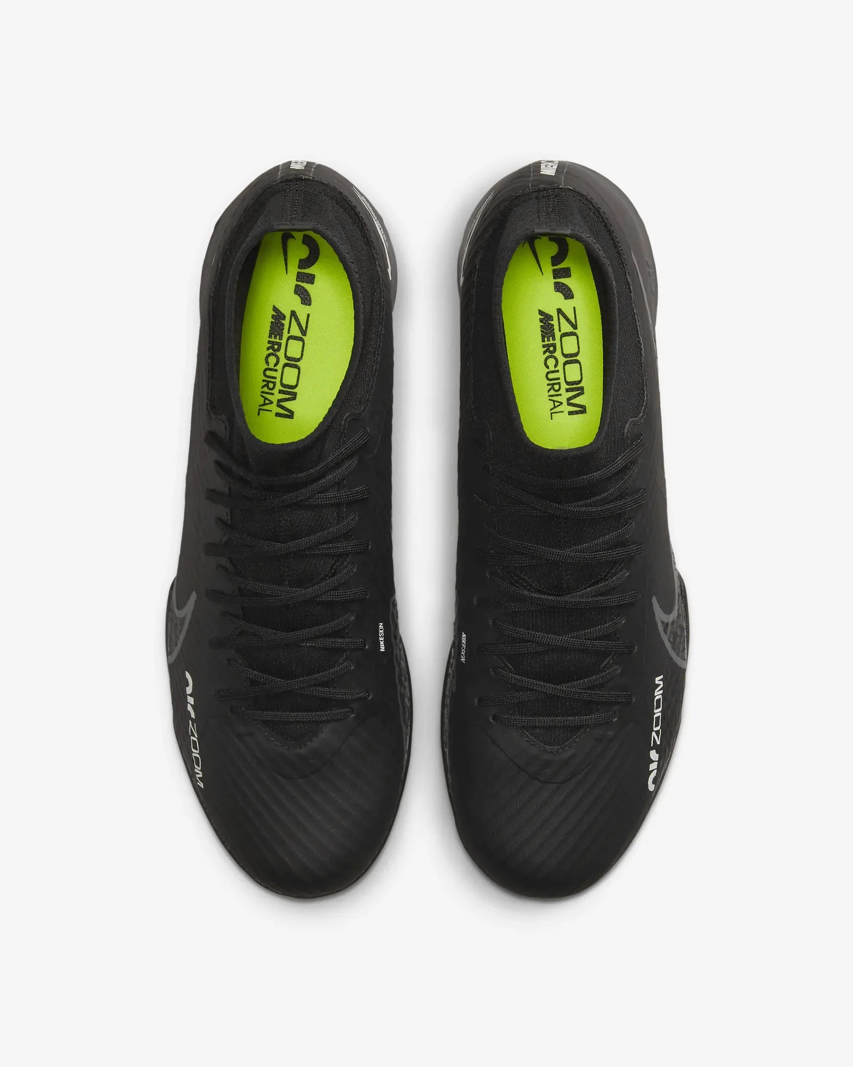 Nike Zoom Superfly 9 Academy Indoor - Black-Grey (Pair - Top)