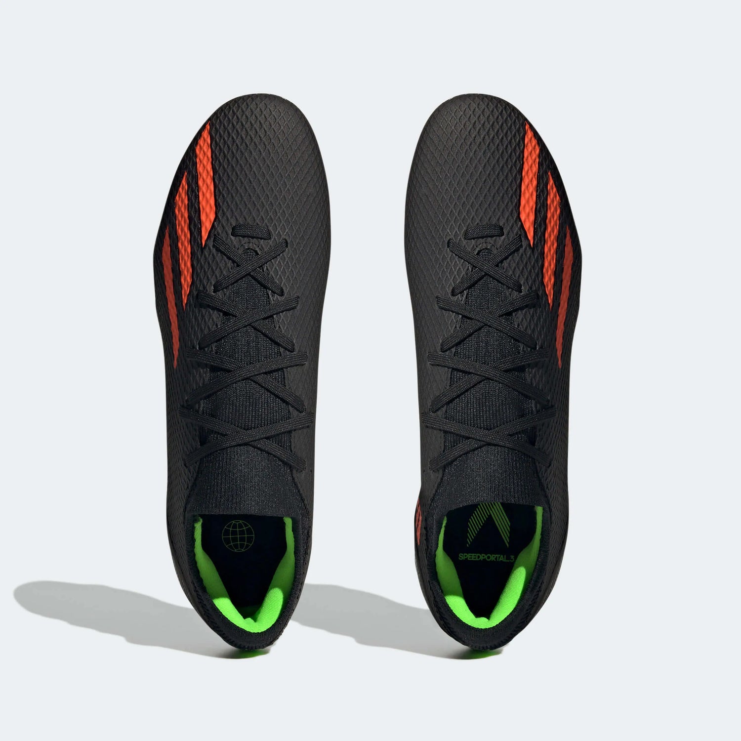 adidas X Speedportal.3 FG - Black - Solar (Pair - Top)