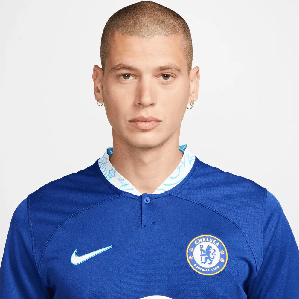 Nike 2022-23 Chelsea Home Jersey - Rush Blue-White (Detail 1)