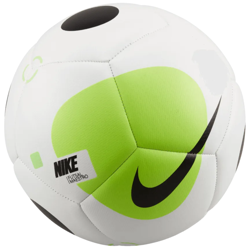 Nike SU23 Futsal Maestro Ball - White-Volt-Black (Front)