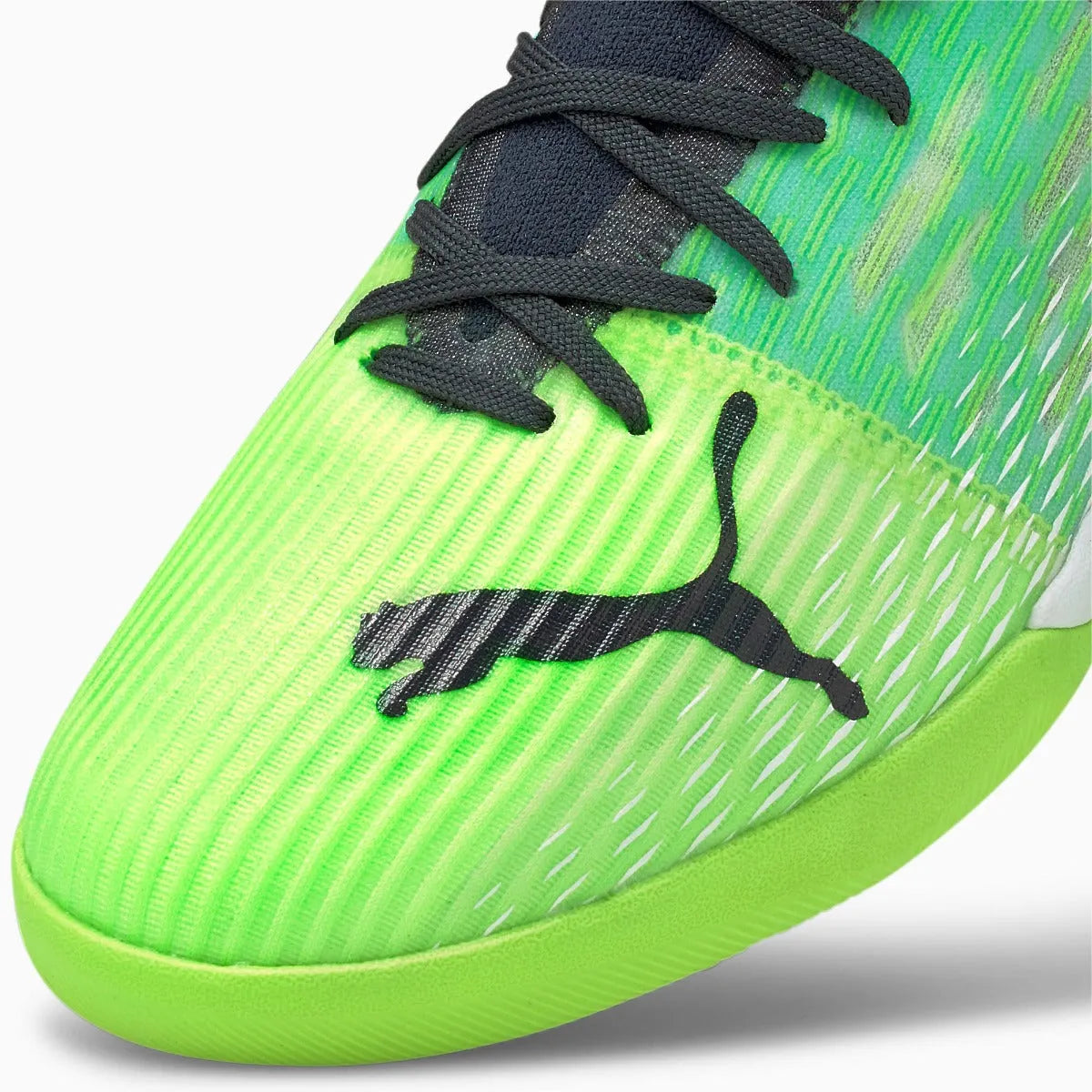 Puma Ultra 3.3 Indoor - Green Glare-Aqua (Detail 1)