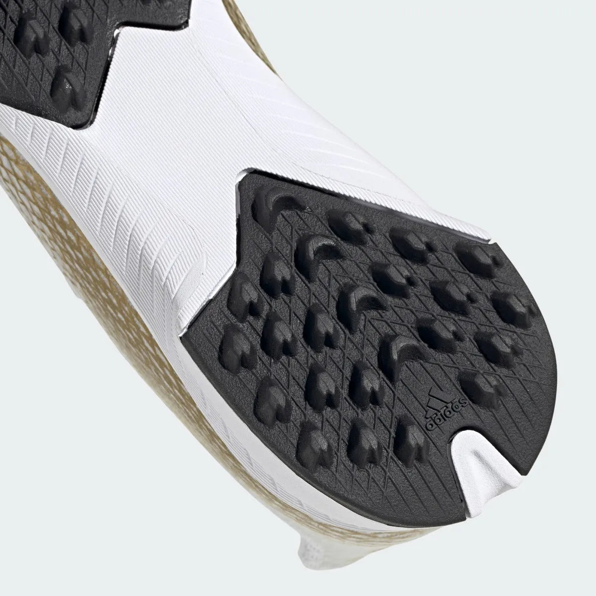 Adidas JR X Ghosted.3 TF - White-Gold