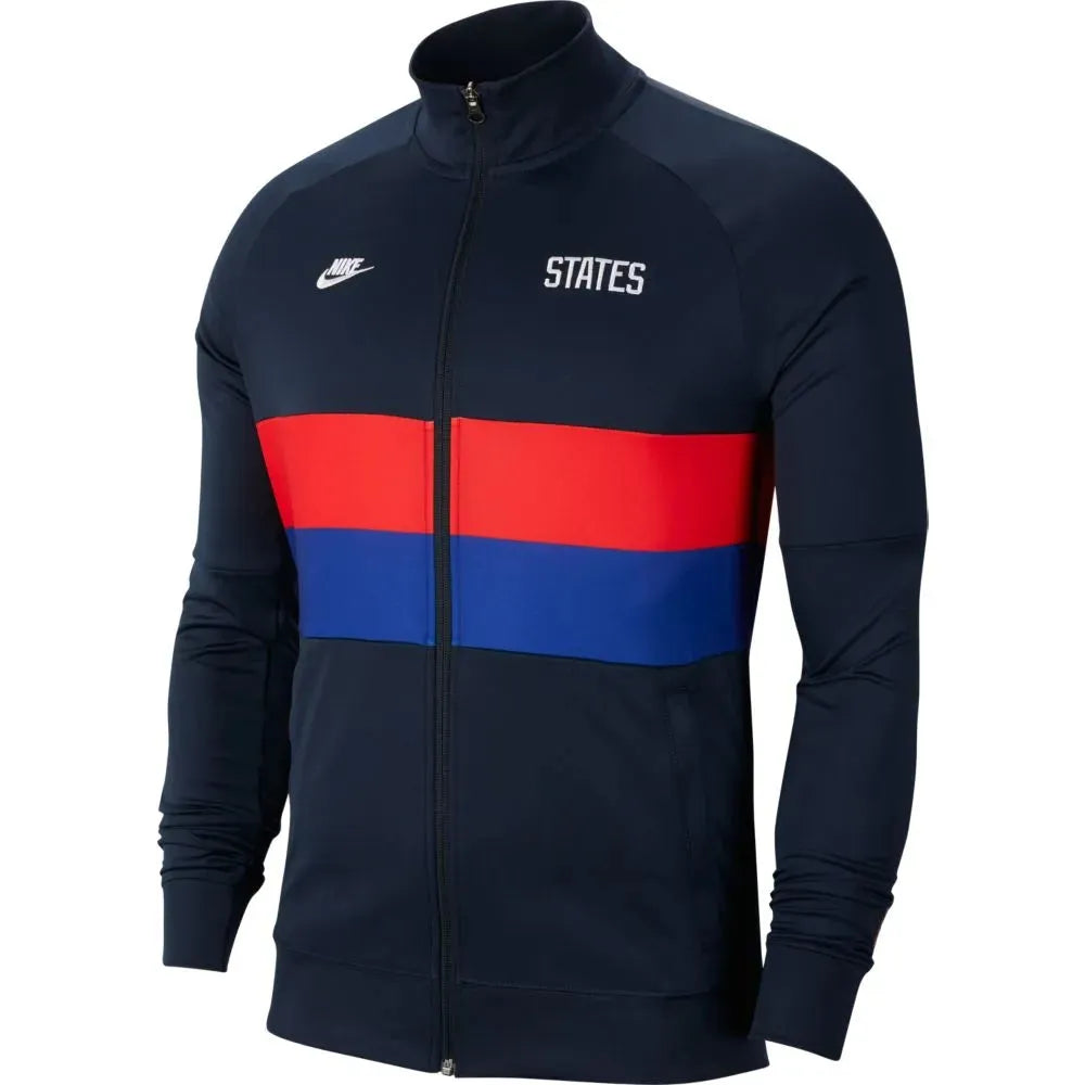 Nike 2020-21 USA I96 Track Jacket - Navy-Red-White