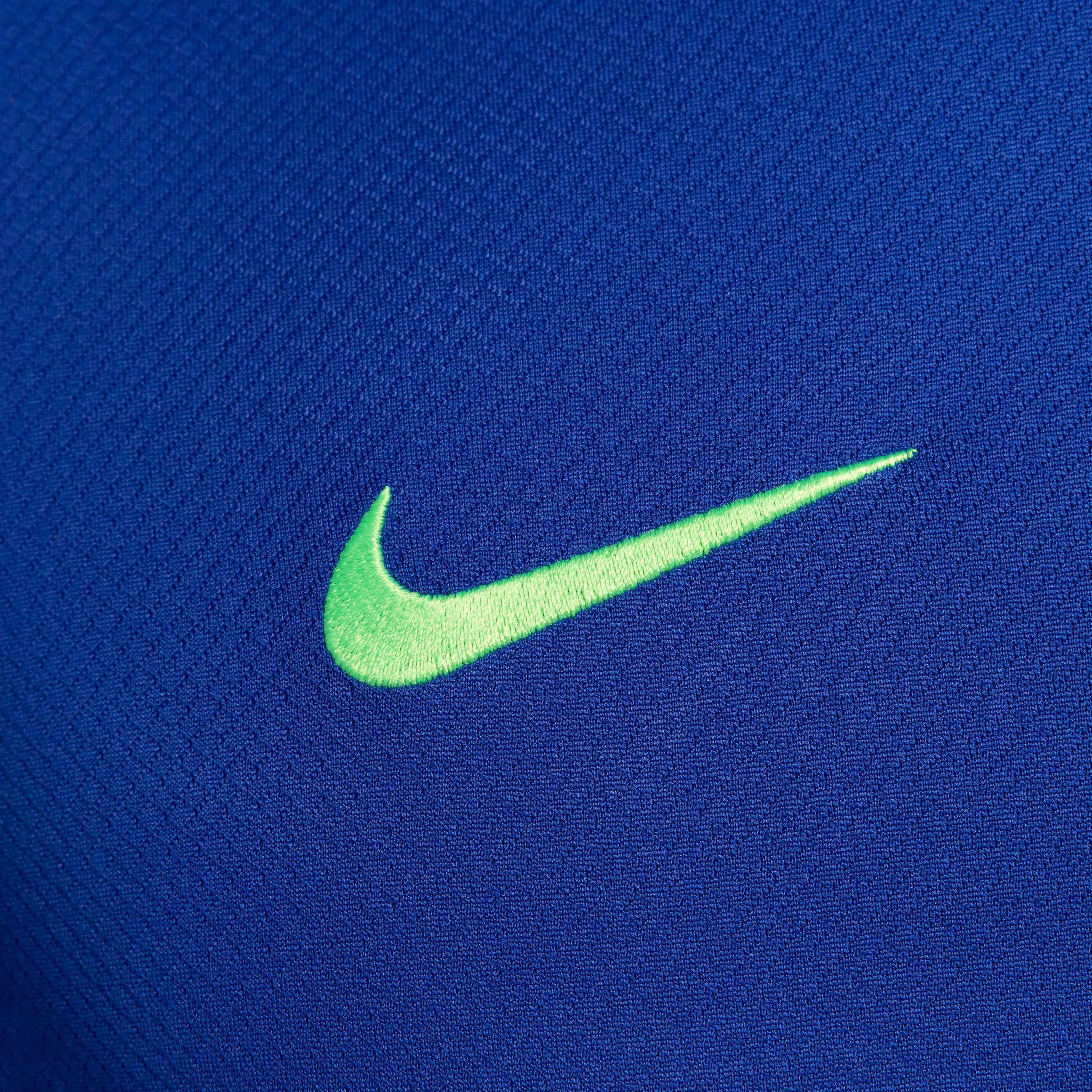 Nike 2024-25 Barcelona Men's Strike Top Old Royal/Old Royal/Lime Blast (Detail 3)