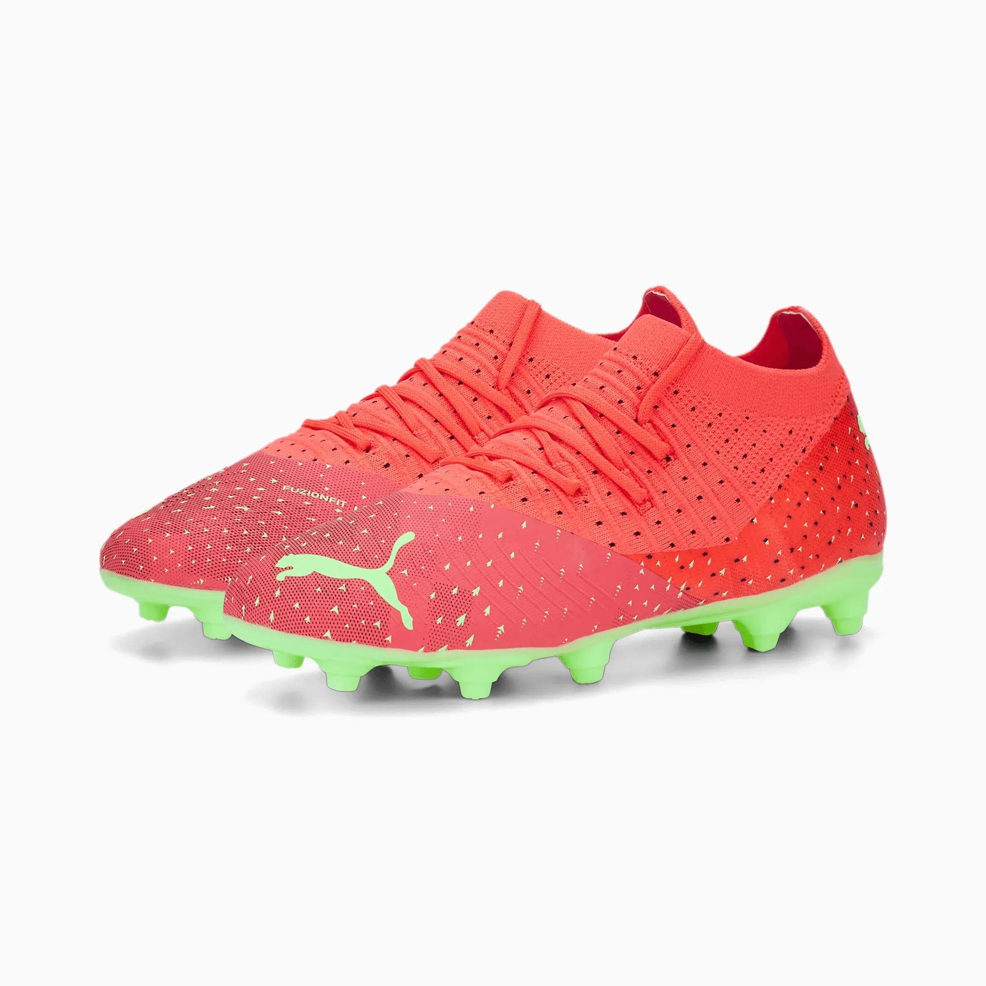Puma Jr Future Z 3.4 FG/AG - Coral-Salmon (Pair - Diagonal)
