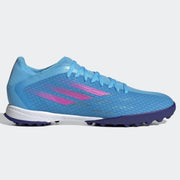 adidas X Speedflow .3 Turf - Sky Rush-Shock Pink (Side 1)