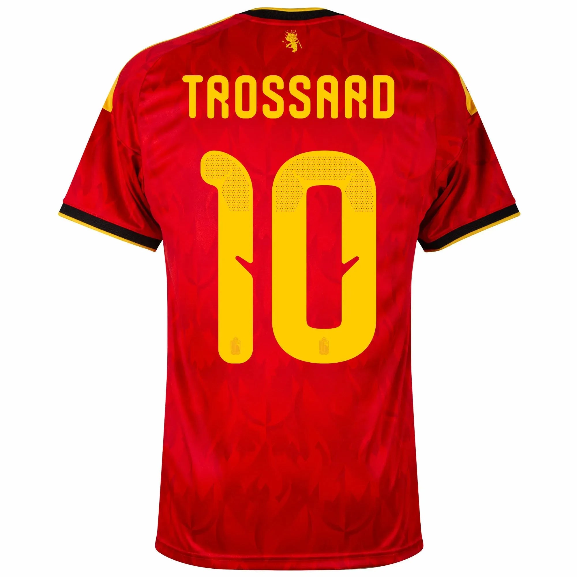 adidas 2026 Belgium Men's Stadium Home Soccer Jersey (Trossard)