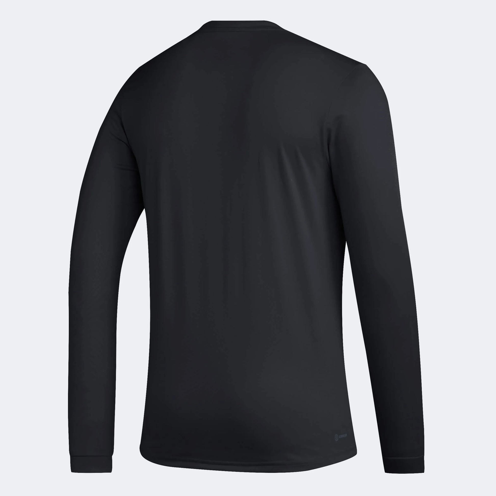  adidas 2023 LA Galaxy LS Pre-Game Tee - Black (Back)