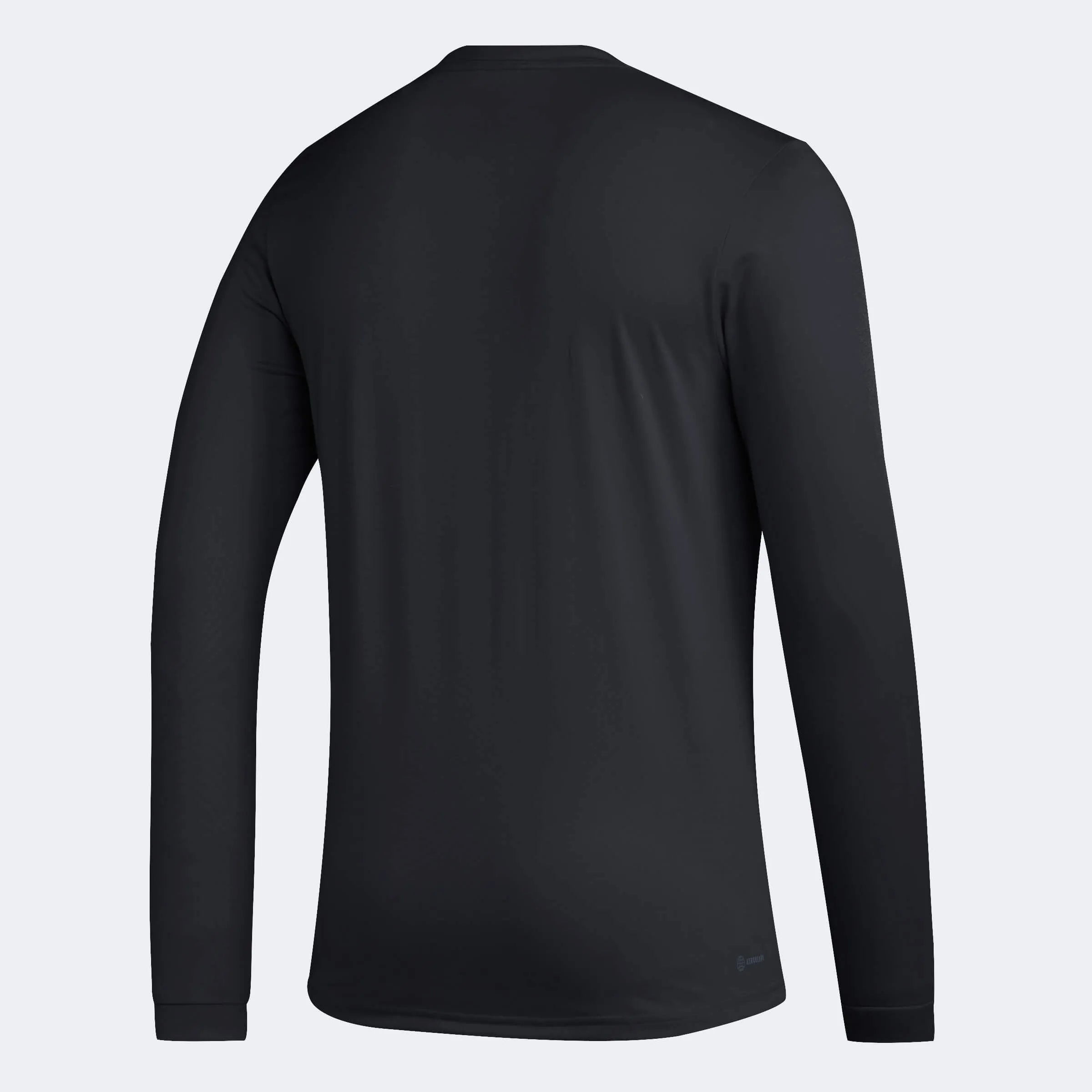  adidas 2023 LA Galaxy LS Pre-Game Tee - Black (Back)