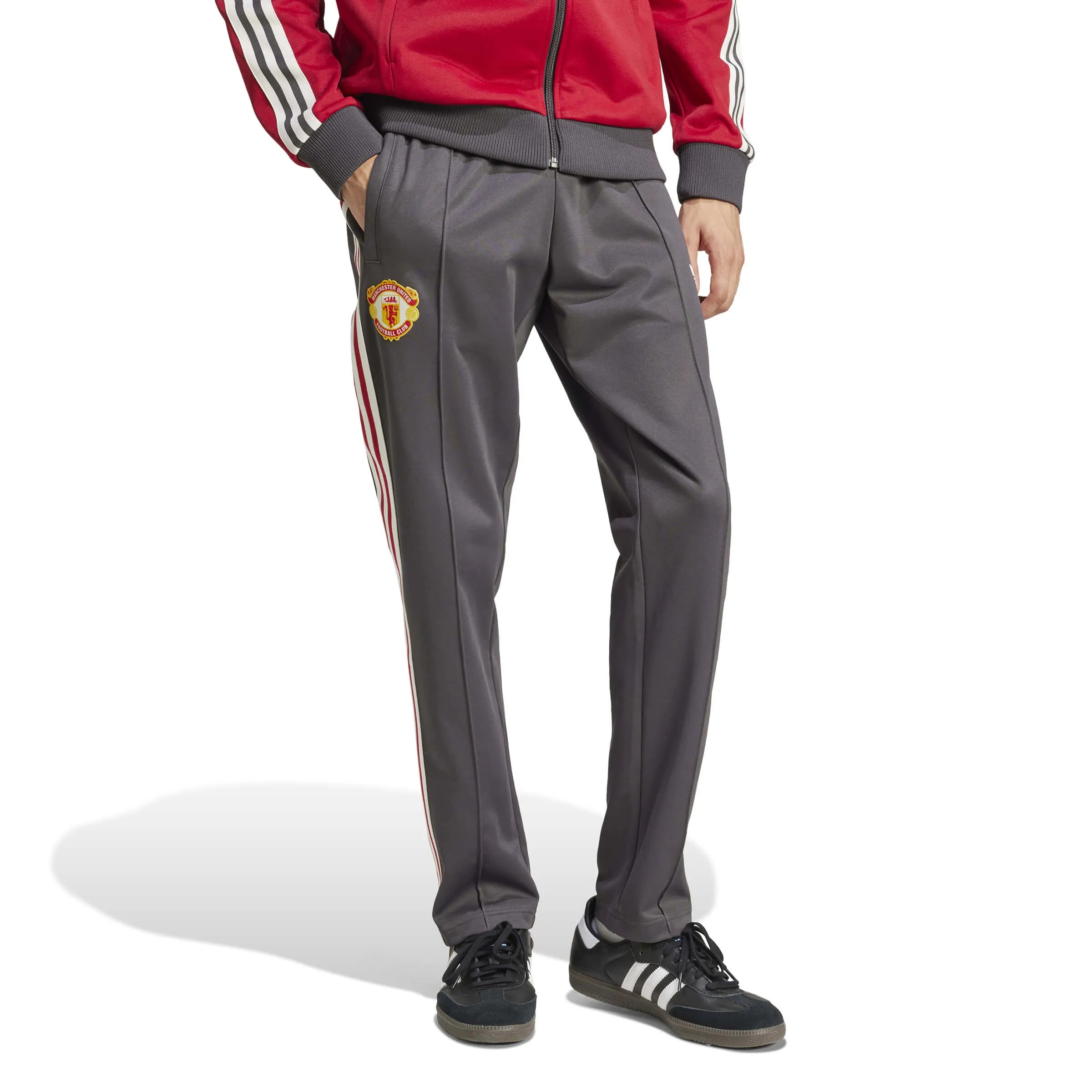 adidas 2024-25 Manchester United Men's Originals Track Pants (Model - Front)