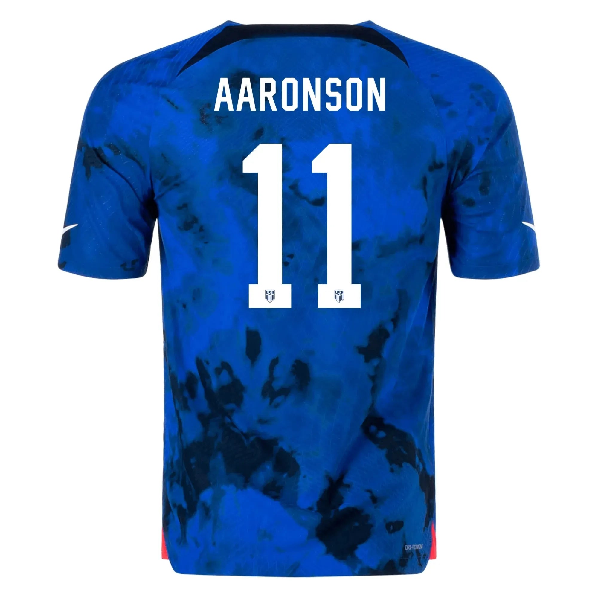 Nike 2022-23 USA Away Vapor Match Authentic Jersey Bright Blue