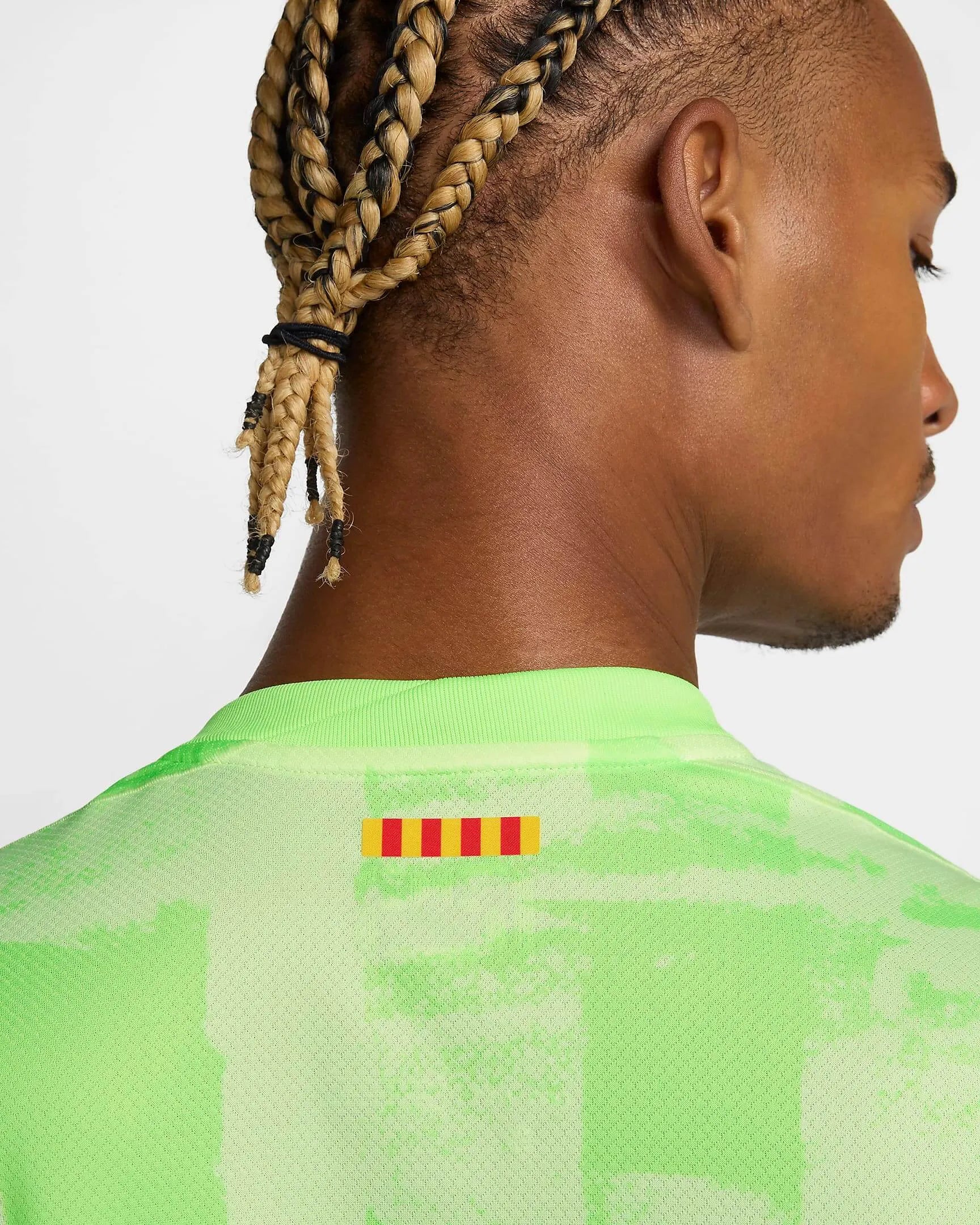 Nike 2024-25 Barcelona Men's Stadium Third Jersey (Detail 2)