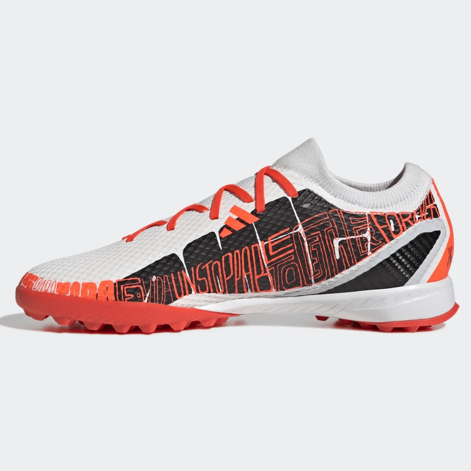 adidas X SpeedPortal Messi .3 Turf - White-Black-Solar Red (Side 2)