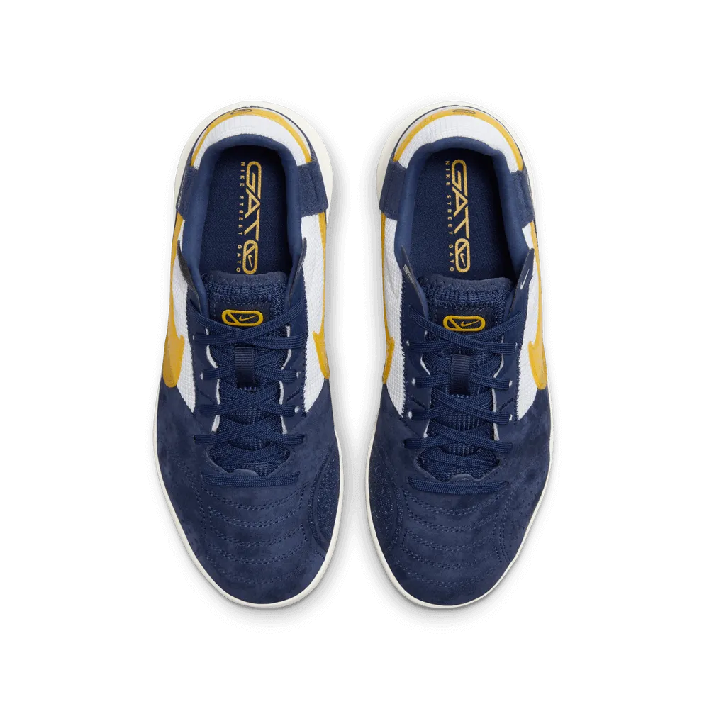 Nike Jr Streetgato Midnight Navy-Vivid Sulfur-White-Sail (Pair - Top)