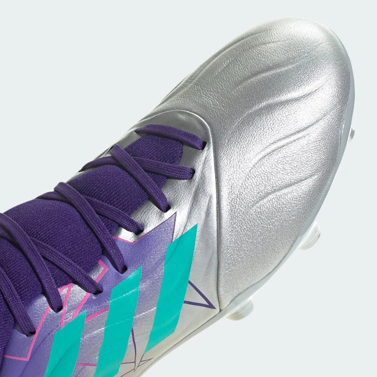 adidas Copa Sense .3 FG - Silver-Mint Rush-Purple (Detail 1)
