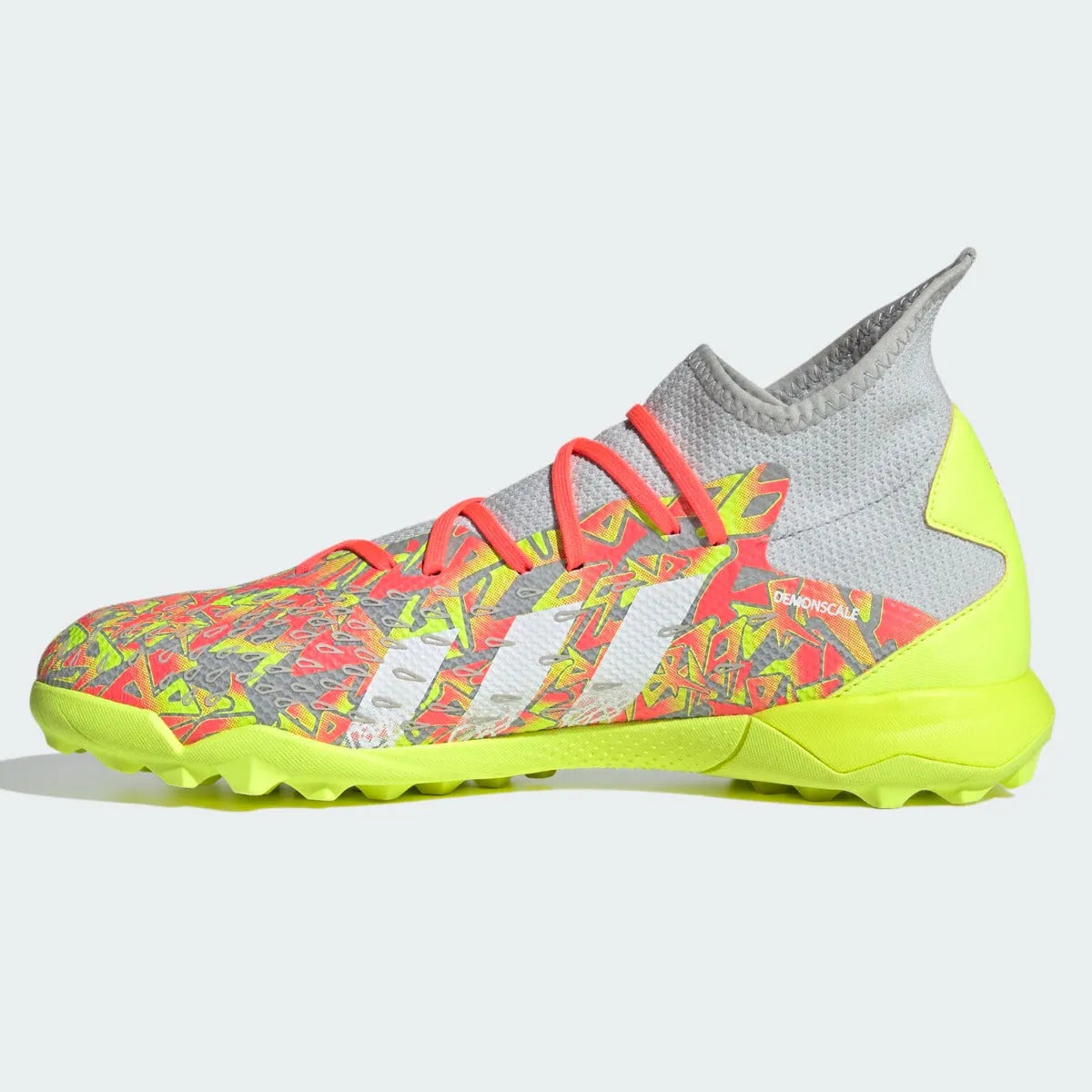 Adidas Predator Freak .3 TF - Clear Grey-Solar Yellow (Side 2)