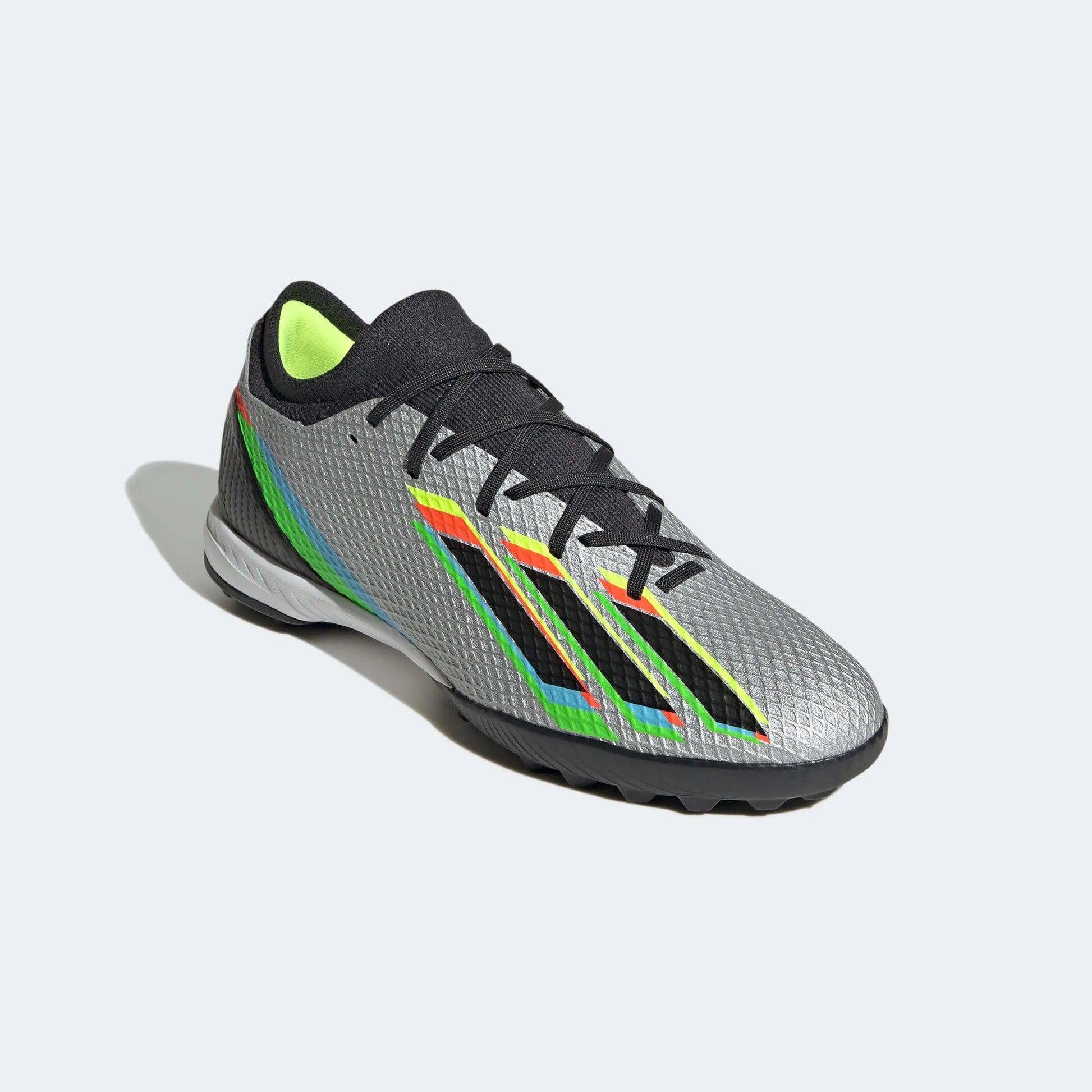 adidas X Speedportal.3 Turf - Silver-Black-Yellow (Diagonal 1)