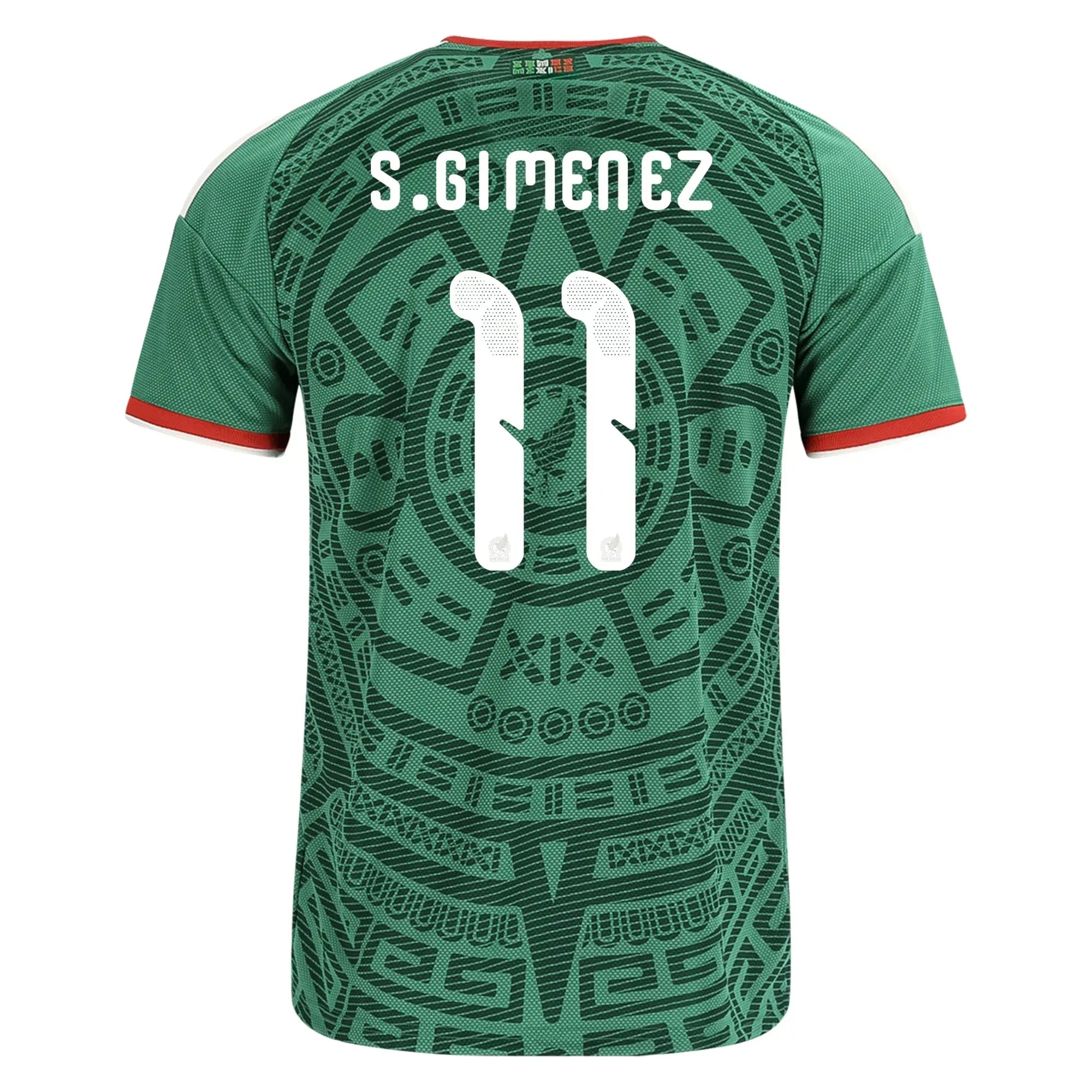 adidas 2026 Mexico Men's Stadium Home Soccer Jersey (S. Gimenez)