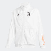 Adidas 2020-21 Juventus Youth Anthem Jacket - White-Black