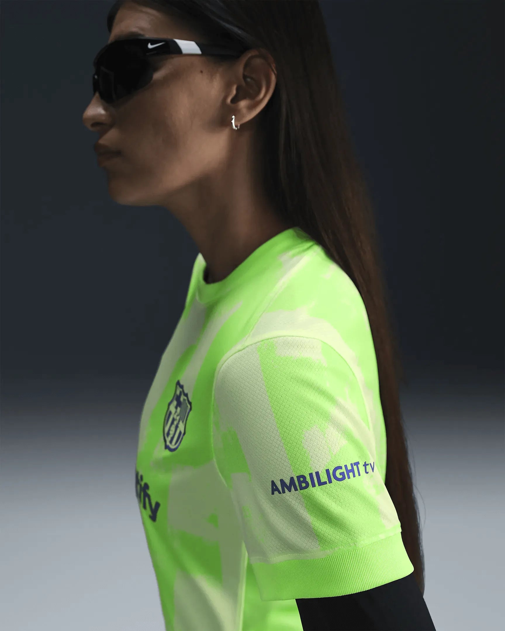 Nike 2024-25 Barcelona Women's Stadium Third Jersey (Detail 2)