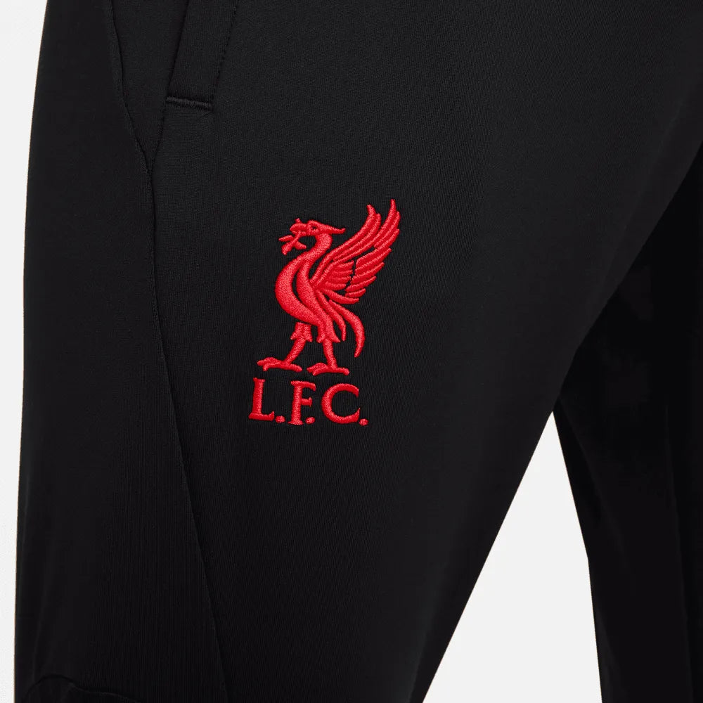 Nike 2022-23 Liverpool Strike Pants KP - Black-Siren Red (Detail 3)