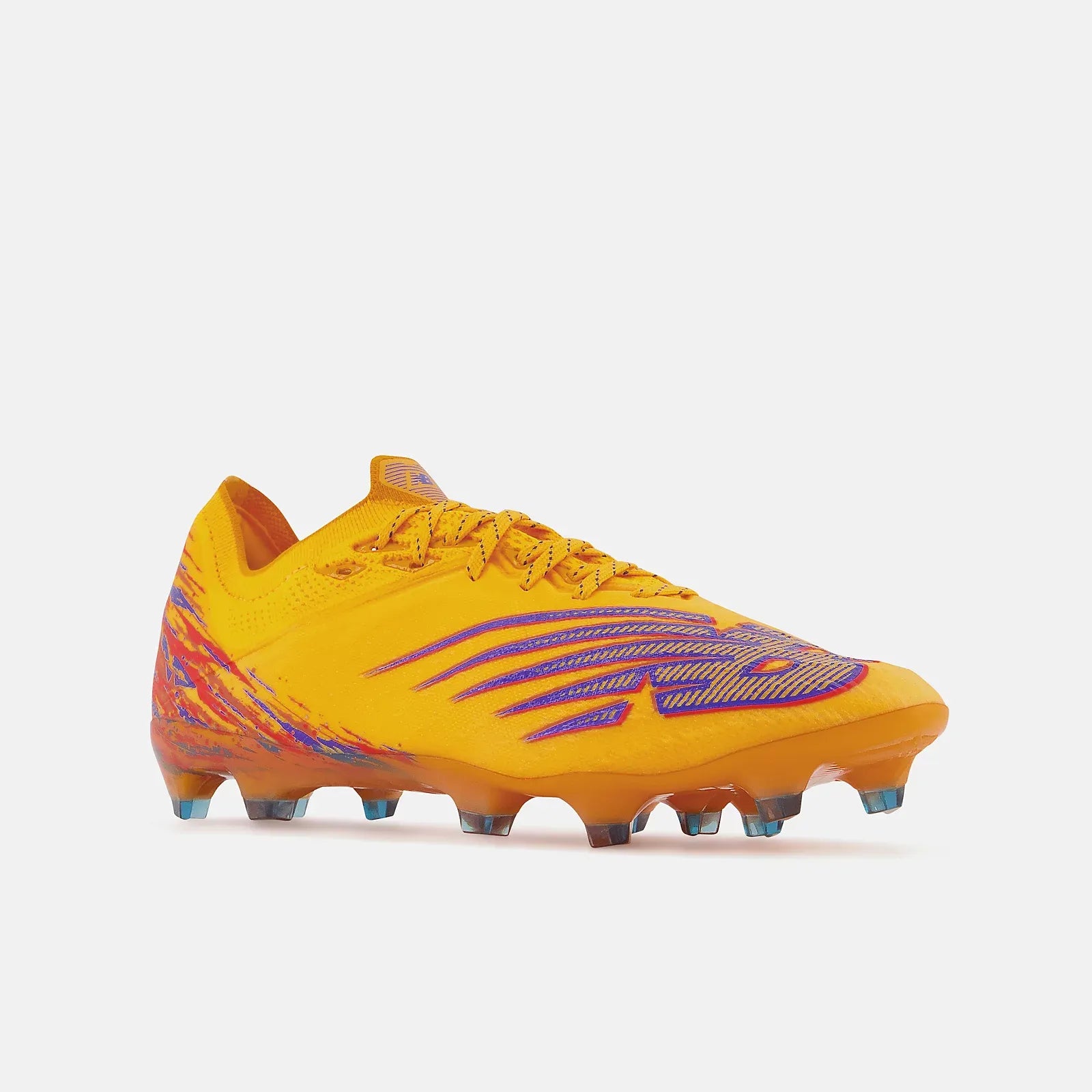 New Balance Furon v6 + Pro FG 2E Wide - Orange (Diagonal)