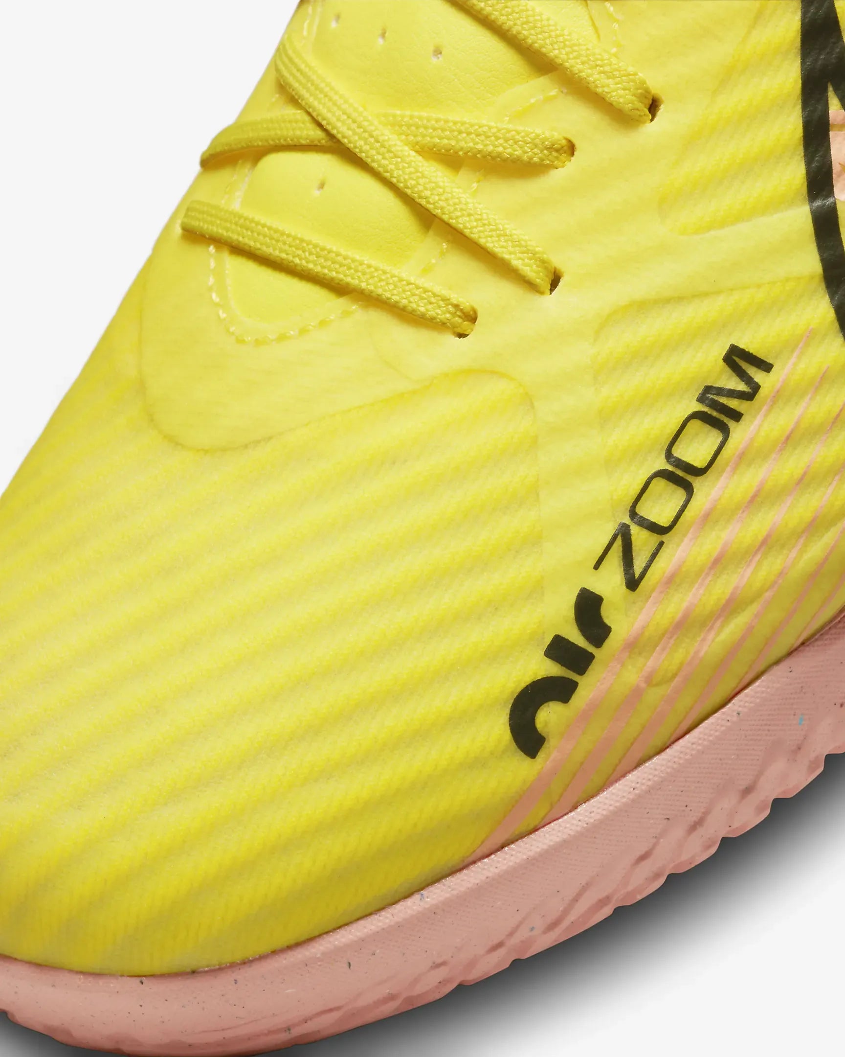 Nike Zoom Vapor 15 Academy Indoor - Yellow Strike-Sunset Glow (Detail 1)